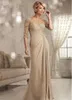 Czarny Plus Size Szyfonowe Spodnie Matki Garnitur Tanie Długie Rękawy Nieregułowa Matka Bride Groom Wedding Guest Dresses