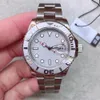 Roestvrij staal St9 arriveer horloge Herenpols Hoge kwaliteit Automatische 40MM Rhodium wijzerplaat Heren Originele sluiting Saffierglas Horloges Jonge horloges