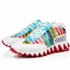 2023 패션 캐주얼 시리즈 커플 신발 바느질 소 스웨이드 상어 이빨 단독 개인화 된 디자인 혼합 색상 스포츠 신발 MKJKKS00001