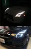 Phares Automobiles pour Nissan GTR 20 09-20 17 LED lumières DRL phare feux de route feux de jour yeux d'ange