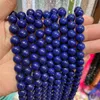 8MM Fashion Strands Beads Bracelet Luxury Natural Black Lava Volcanic Stone Handmade Precious Gemstone Round Bracelets Jewelry