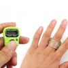 LED gadget mini mão segurar banda contador de contador LCD tela digital anel de dedo eletrônico count307s