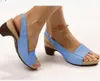 Sandalen Damen 2022 Heels Schuhe für Gladiator High Summer Lace Up ToeSandals