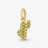 100 ٪ 925 Sterling Silver Sparkling Desert Cactus Cactus Massion Made Gedding Making for Women Higds