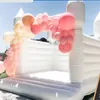 Mats Bounce House Wedding nadmuchiwane Białe Bolek domy impreza imprezowy Zamek Zamek Air Combo dla dzieci dorosłych Wynajem 789 E3