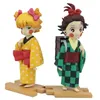 13 سم شيطان سلايير بيوت بيوت تانجيرو كيميتسو لا يايبا الشكل Agatsuma Zenitsu Uzui Tengen Action PVC Model Toys 220520