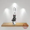 925 Pendants argentés Sterling Charmes pour Pandora Original Box Cat Dog Mouse Elephant Robot European Perle Charms Bracelet Collier