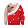 Herentruien Kerstman Kerstmis Patroon Sweater Cosplay Kersttoppen Men Vrouwen grappige pullovers mannen/vrouwelijke sweartshirtmen's