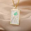 Pendentif Colliers Exquis En Acier Inoxydable Amour Étoile Goutte À Goutte Série D'huile Collier Bijoux Cadeau Pour Petite Amie Pendentif De Noël