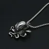 Pendant Necklaces Gothic Caribbean Cthulhu Octopus Necklace Stainless Steel Retro Sea Monster Tentacle Men Hip Hop JewelryPendant