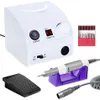 35000RPM Manicure Machine Nail Drill Machine For Manicure Pedicure Nail Art Equipment Electric File Nail Drill Bit Tool CX200812295340153