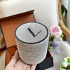 Cylindrical Jewelry Boxes Rotary Full Diamond Jewelry Box Storage case with mirror