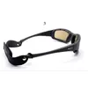 Daisy X7 équitation lunettes coupe-vent en plein air lunettes tactiques militaires pare-balles armée lunettes de soleil polarisées ensemble de lunettes 4 lentilles chasse tir Airsoft lunettes