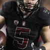 Chen37 Custom College Stanford Cardinal Fußballtrikot Tanner McKee Jack West John Elway Nathaniel Peat Austin Jones Elijah Higgins Benjamin