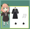 SPY FAMILY Anya Forger Twilight Costume Cosplay Loid Forger Yor Forger Abiti Vestito Carnevale di Halloween Uniformi da donna per ragazza Parrucca