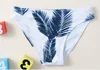 7~14Years Summer Teen Girls Swimsuit Leaf Printed Two Pieces Kids Swimwear for Beach Wear Biquini Infantil Bikini 220426