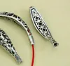 Tibetan Silver fish bead for bracelet Decorative Metal DIY Jewelry Alloy accessories dgs3s