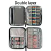 7 9 tum iPad Box Travel Watch Organizer Case Holder Band Storage för bandband Double Layer 220617