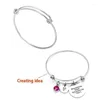 5pcs Stainless Steel Metal Expandable Bracelet Base Adjustable Blank Bangle Women Men For Diy Bangles Jewelry Making Accessories Inte22