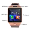 DZ09 Smart Watch Wristband Sim Intelligent Android Sport Watch for Android Cellphones Relogio Inteligente med högkvalitativa batterier