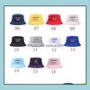 Casquettes de baseball Chapeaux Écharpes Gants Accessoires de mode Casquette de soleil États-Unis Élection présidentielle 2024 Fisherman Bucket Hat Spring Summer Fall Out