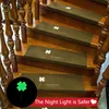 Carpets 5/10pcs Luminous Self-adhesive Non-slip Stair Carpet Mat Floor DIY Cut Out Protector Mats Safety For Kids Elders Pets WholesaleCarpe