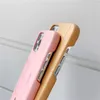 Modedesigner-Leder-Handyhüllen, iPhone-Hülle für iPhone 12 13 Pro Promax 13 Mini Xr Xxs H Letter Cover Antifall Pink Orange 1911966