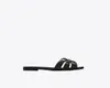 Luxurys Tribute Sandals Designer Luxury Pantoufles Nu Pieds Tongs pour femmes Flats Elegant Lady Tntertwining Strap Summer Causal Walking