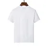 قمصان رجالي مطبوعة بأحرف سوداء مصمم أزياء صيفي عالي الجودة بأكمام قصيرة # 14