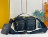 Utility Crossbody Torby Projektanty TOPA CZASOWE TORIO TRIO Luksusowe kobiety mężczyźni na ramię Messenger Torba Moda Oryginalna skórzana litera Lady Multi torebki M80446