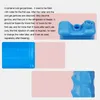Ice-Buckets And Coolers Reusable Wave Blue Ice Boxes Water-Filled Cold Storage Ice Box Plate Bottle Cold-Preservation Milk Fresh Keeping Case Thermocooler ZL0679