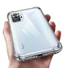 Transparente Handyhüllen für Xiaomi Mi 11 Ultra 10T 10 Lite Poco X3 NFC Redmi Note 9 Pro 10 10S 9S Klare TPU-Stoßstangen-Rückseite