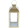 Bougeoirs Vintage support en métal nordique luxe mariage chandelier verre lanterne accessoires extérieur Portavelas décoration de la maisonbougie