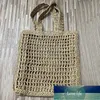 6Colors Shoulder Shopping Bag Tote Bags Straw Woven Shopping Mesh Hollow Fashion Top seller