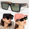 Rechthoekige Nassau Mens en Dames zonnebrillen Subtiele Cateye Silhouette voegt een moderne felle kleur toe aan een klassieke fit omri028 topkwaliteit met originele doos