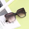 2022 Stora solglasögon Kvinnor Nya Stora ram Solglasögon Lady Trendy Fashion Net Red Cat Eye Sun Glasses Hot Selling Polariserat UV-skydd