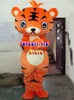 Lion roi tigre mascotte dessin animé Animal noël adulte taille Halloween dessin animé mascotte Costume robe de soirée