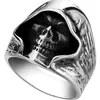 Bague tête de mort en argent Antique de Style mexicain, bijoux Punk pour hommes, cadeau, nouvel arrivage