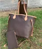 designer Handbags Purses pu Leather Women Tote Bag composite Fashion luxury Shoulder Bags tote female purse wallet lkop 40cm
