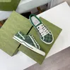 Tennis 1977 Print Sneaker Green and Red Web Stripe Shoe Luxurys Low-Top Lace Up Classic Cellulose Grid Sneakers Designers Casual Shoes Adasdaws