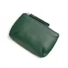 Coin Purses Female Leather Ultra-thin Short Card Bag One New Niche Soft Cowhide Small Wallet Certificate Bags Card Clip
