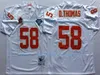 Vintage City 75th Football Jerseys 16 Len Dawson 19 Joe Montana 32 Marcus Allen 58 Derrick Thomas Stitched jersey