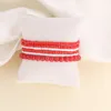 6pcs/set Fashion Multilayer Small Beads Bracelets & Bangles Set Pulseras Mujer Colorful Bohemia Bracelets for Women Gift