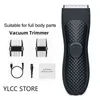 Mannen Lies Haar Trimmer, Bal Groomer Body Trimmer Voor Mannen, Waterdichte Nat/Droog Clippers, Ultieme Mannelijke Hygiëne Scheermes 220509