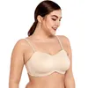 Kvinnors släta sömlösa osynliga underwire stropplösa minimizer bh 220511