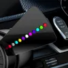 Led Car Fragrance Air Freshener Vent Clip Aromatherapy LED Atmosphere Lamp Decoration USB Charging Interior Car Accessories