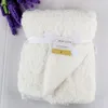 Dekens Swaddling Rose Velvet Baby Deken Swaddle Wrap Winter Winter Bedding Soft Infant Crochet 76 102CmBlankets