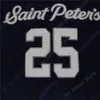 St. Peter's Peters Peacocks Baskettröja NCAA College Daryl Banks III KC Ndefo Doug Edert Matthew Lee Fousseyni Drame Drame Murray Dasher Rupert