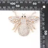 20 PCSlot Custom Brosches Rhinestone Stor 70mm Bumble Hornet Pin Bee Insect Brosch Pin for Women DecorationGift9810711