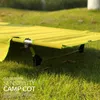 Obozowe meble na zewnątrz lekkie składane łóżko przenośny kemping prosta eskortowa przerwa lunch